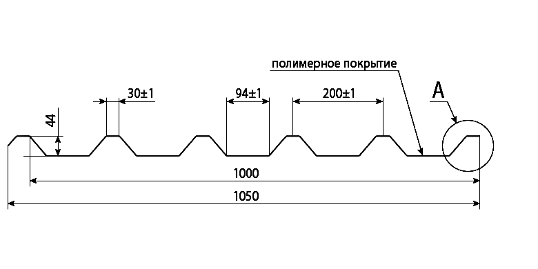 Профнастил ПК-44
