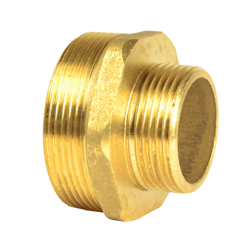 Ніпель редукційний латунний посилений ДУ 50х32