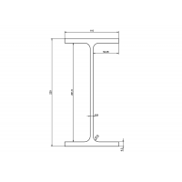 Балка двотаврова IPE 220 S235JR