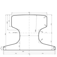 Рейка кранова A150
