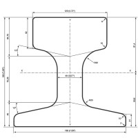 Рейок крановий спеціальний MRS125