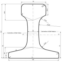 Рейка кранова спеціальний MRS73